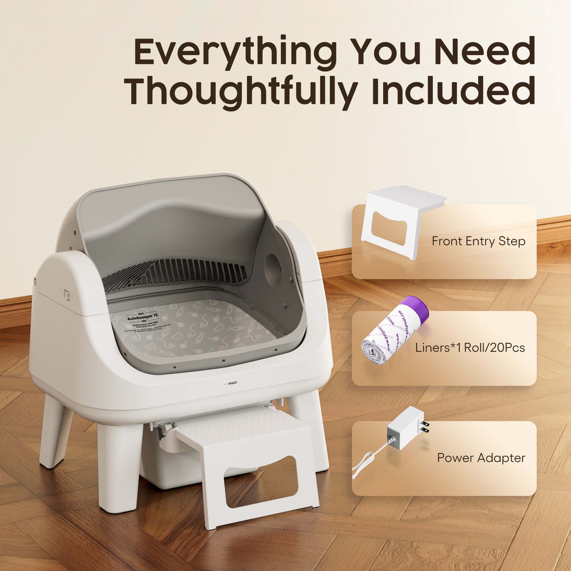 AutoScooper 12 Cat Litter Box